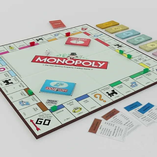monopoly 3DModel