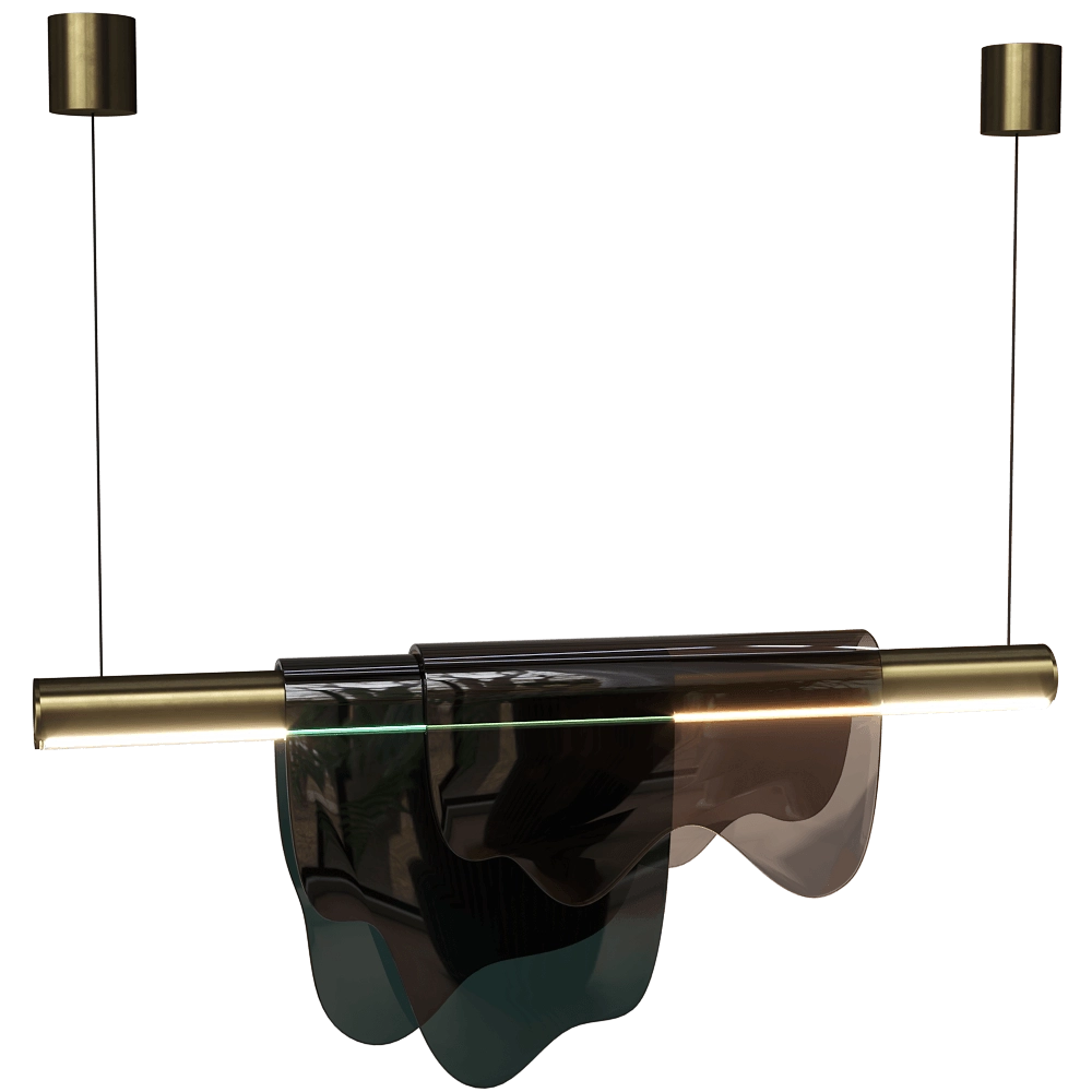 Monotropa - Pendnat lamp AVALANCHE 3D Model