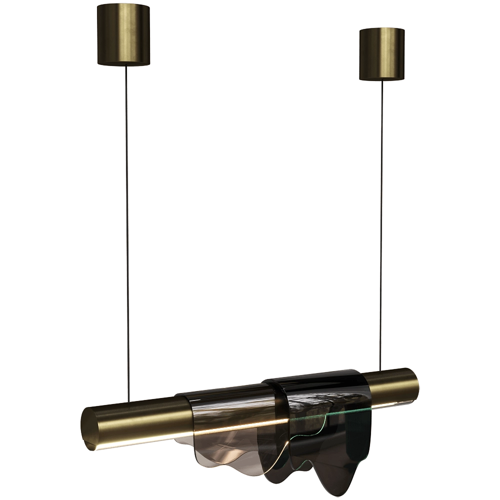 Monotropa - Pendnat lamp AVALANCHE medium 2pcs 3D Model