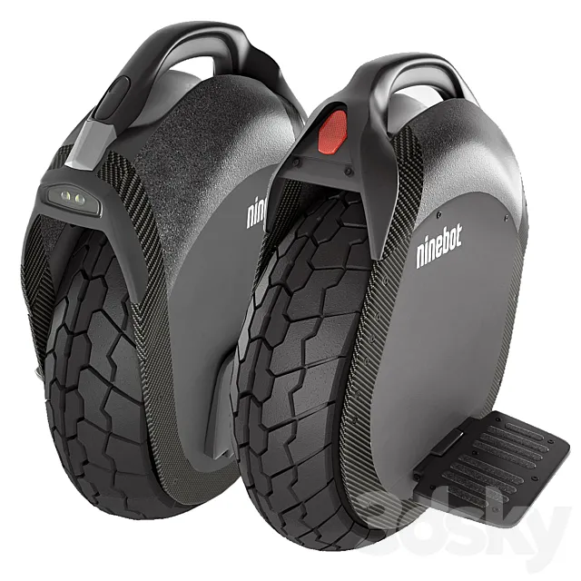 Monowheel Ninebot One Z10 3D Model
