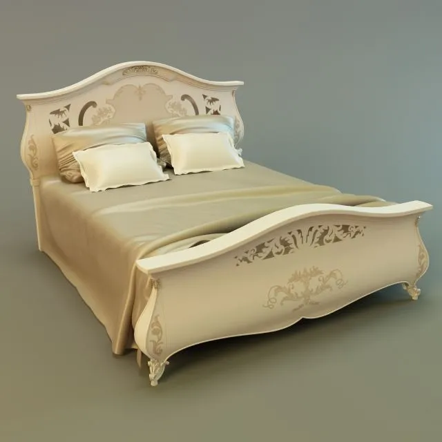 Monreale Bed 3D Model