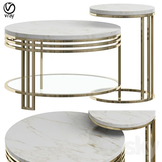Monro coffee table from My Imagination Lab 3DModel