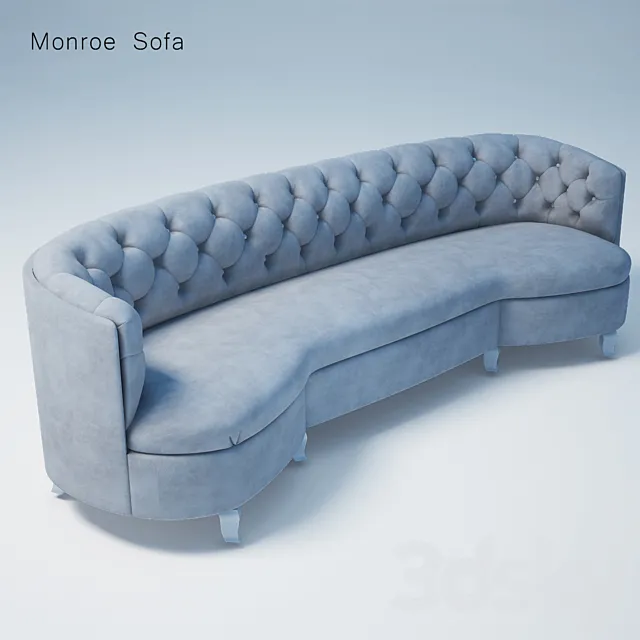 Monroe Sofa 3D Model