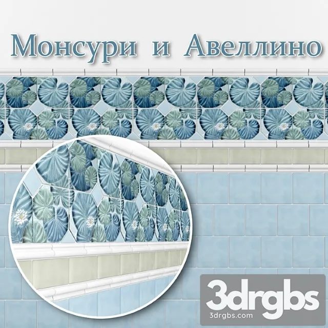 Monsuri and avellino from kerama marazzi 3D Model Free