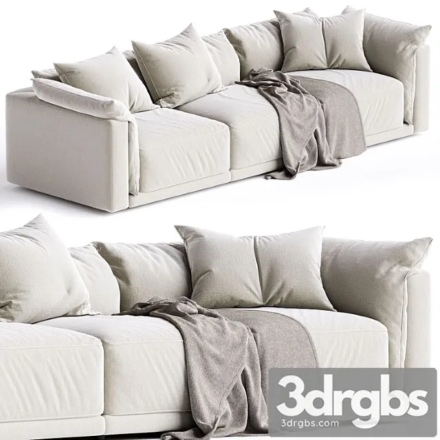 Montauk Sofa Jill 3 Seater 3D Model Free