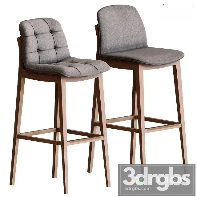 Montbel Barstools 3D Model Free
