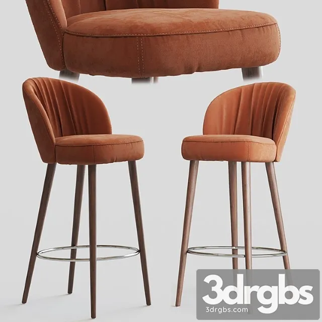 Montbel rose 03080 2 3D Model Free