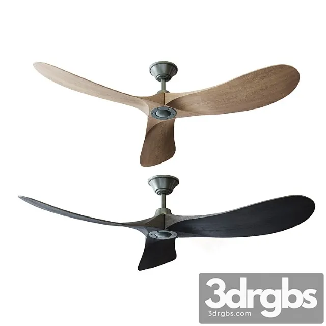 Monte Carlo Ceiling Fan 3D Model Free