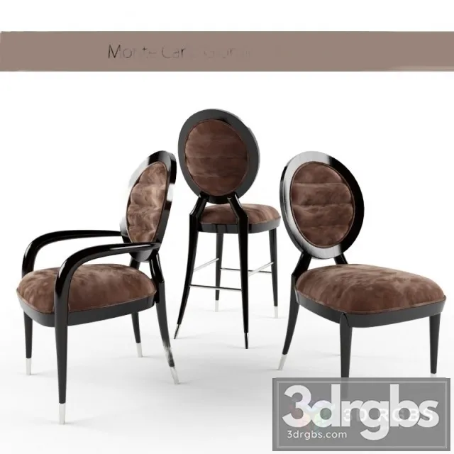 Monte Carlo Giorgio Collection Chair 3D Model Free