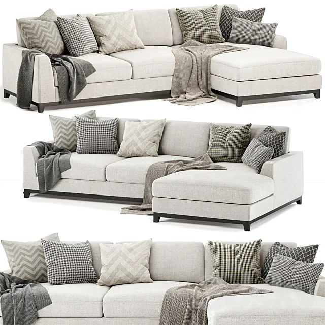 Monte chaise lounge 3DModel