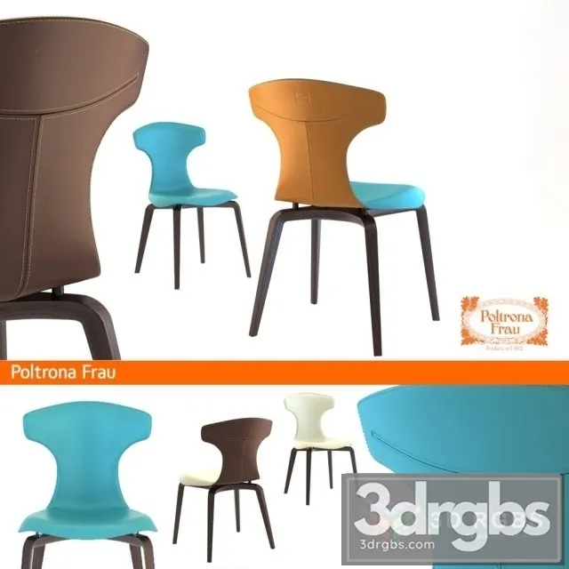 Montera Side Chair by Roberto Lazzeroni 3D Model Free