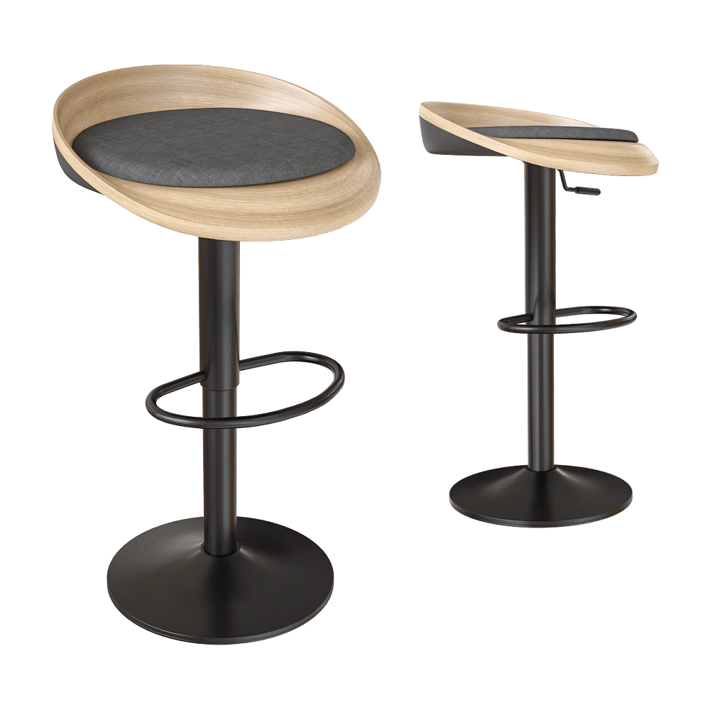 Montly - Bar stool GOE 3D Model