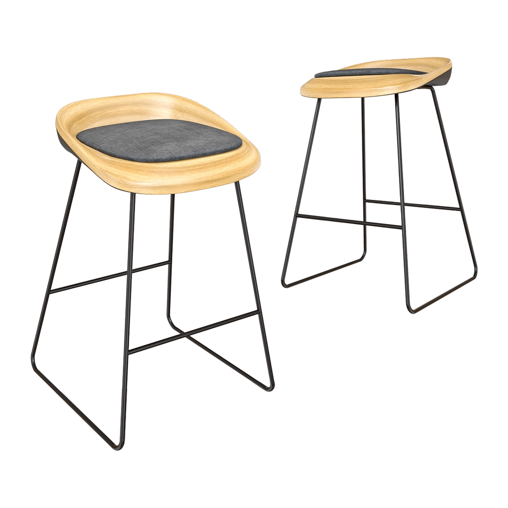 Montly - Bar stool TOU 3D Model