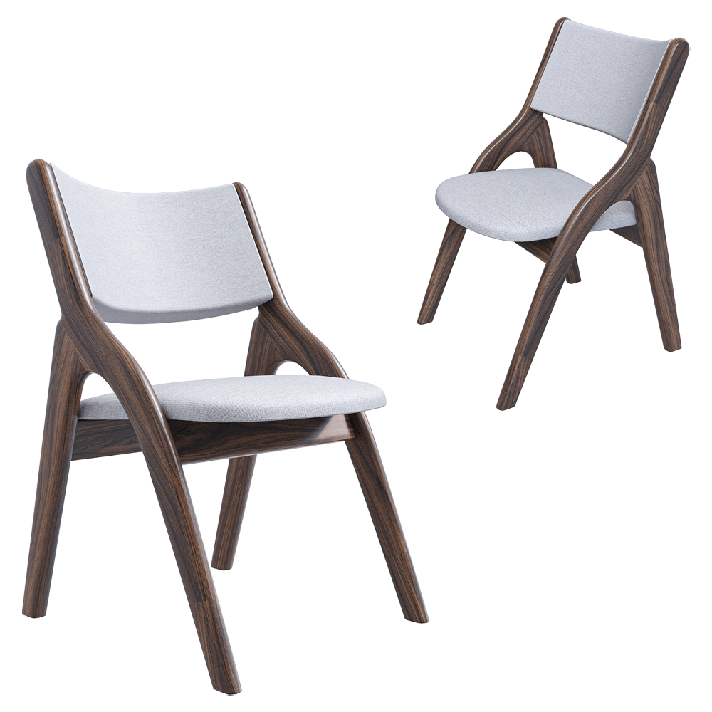 Montly - Kitchen chair LEO 3D Model
