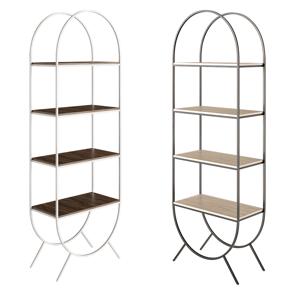 Montly - Shelf OVAL 3D Model