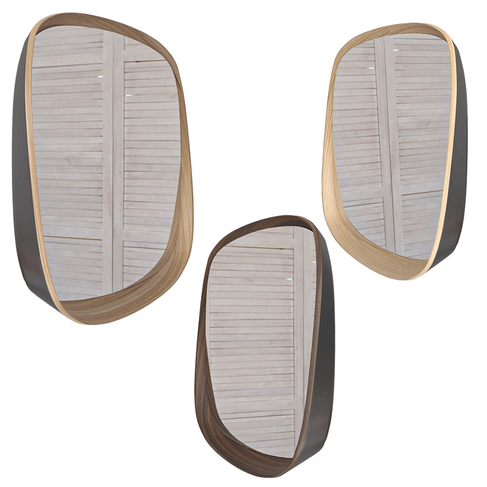 Montly - Wall mirror SQUE 3D Model