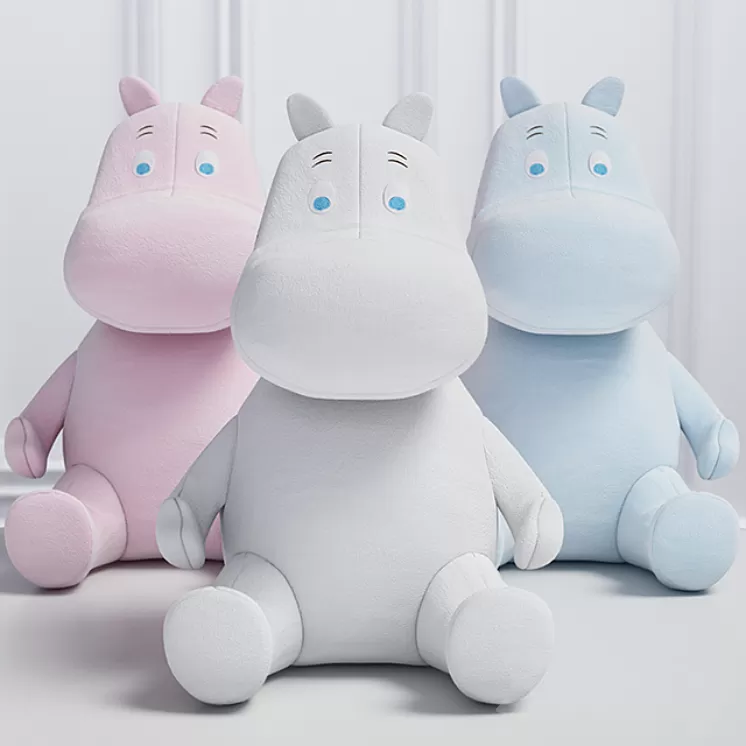 Moomintroll and Snork two 3D Model