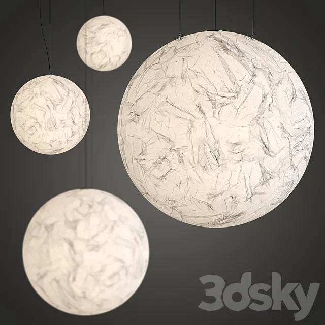 Moon Chandelier by Davide Groppi 3D Model