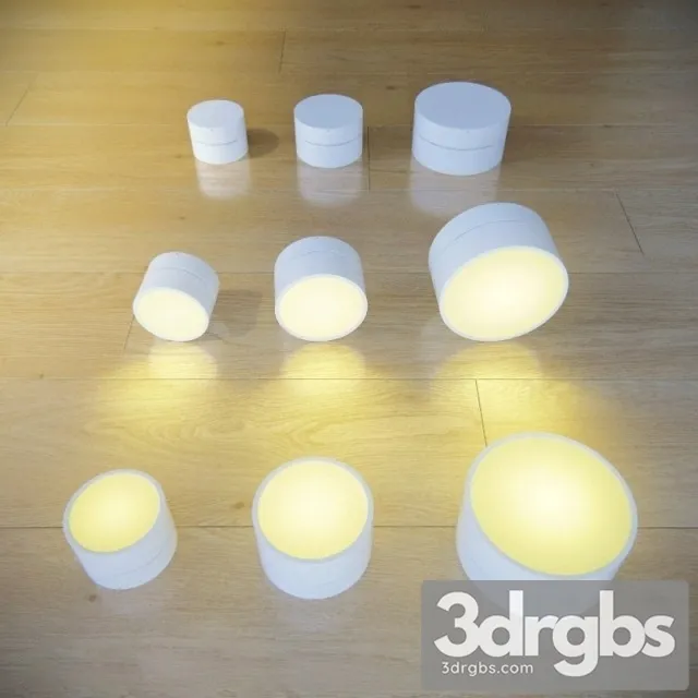 Moon Downlight 3D Model Free