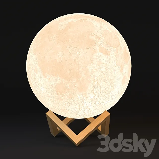 Moon lamp 3DModel