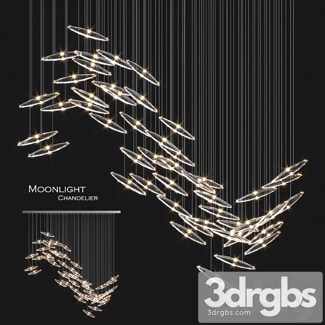 Moonlight chandelier by orche