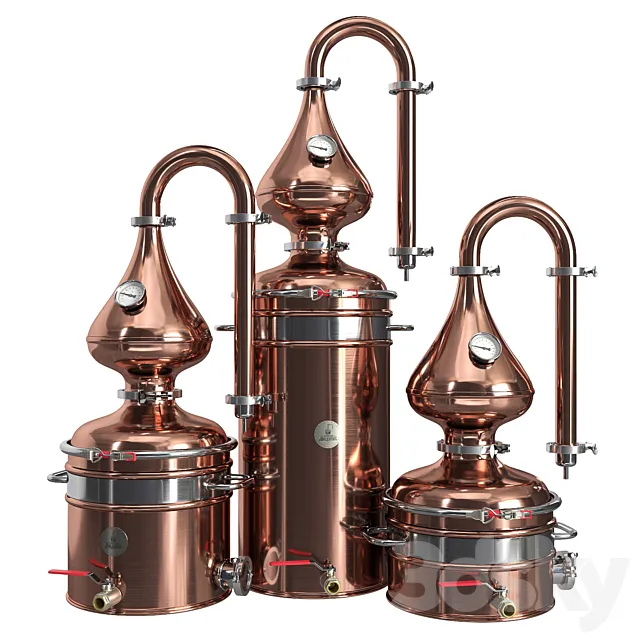Moonshine still 3DModel