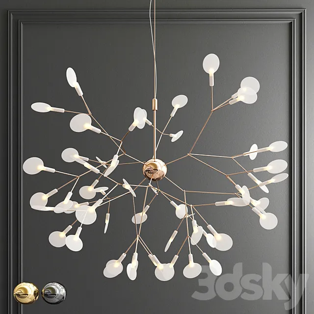 Moooi 54-lights Chandelier D = 95cm 3DModel
