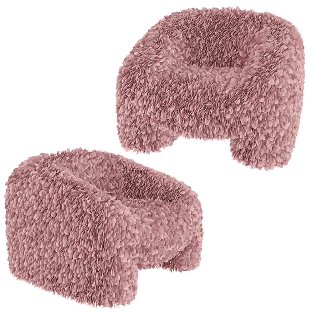 Moooi  - Armchair Hortensia 3D Model