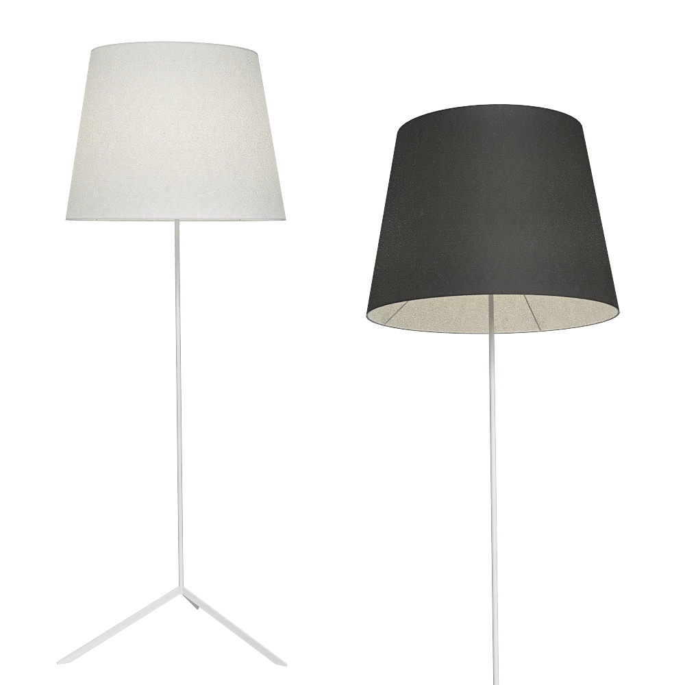 Moooi  - Floor lamp Double Shade 3D Model