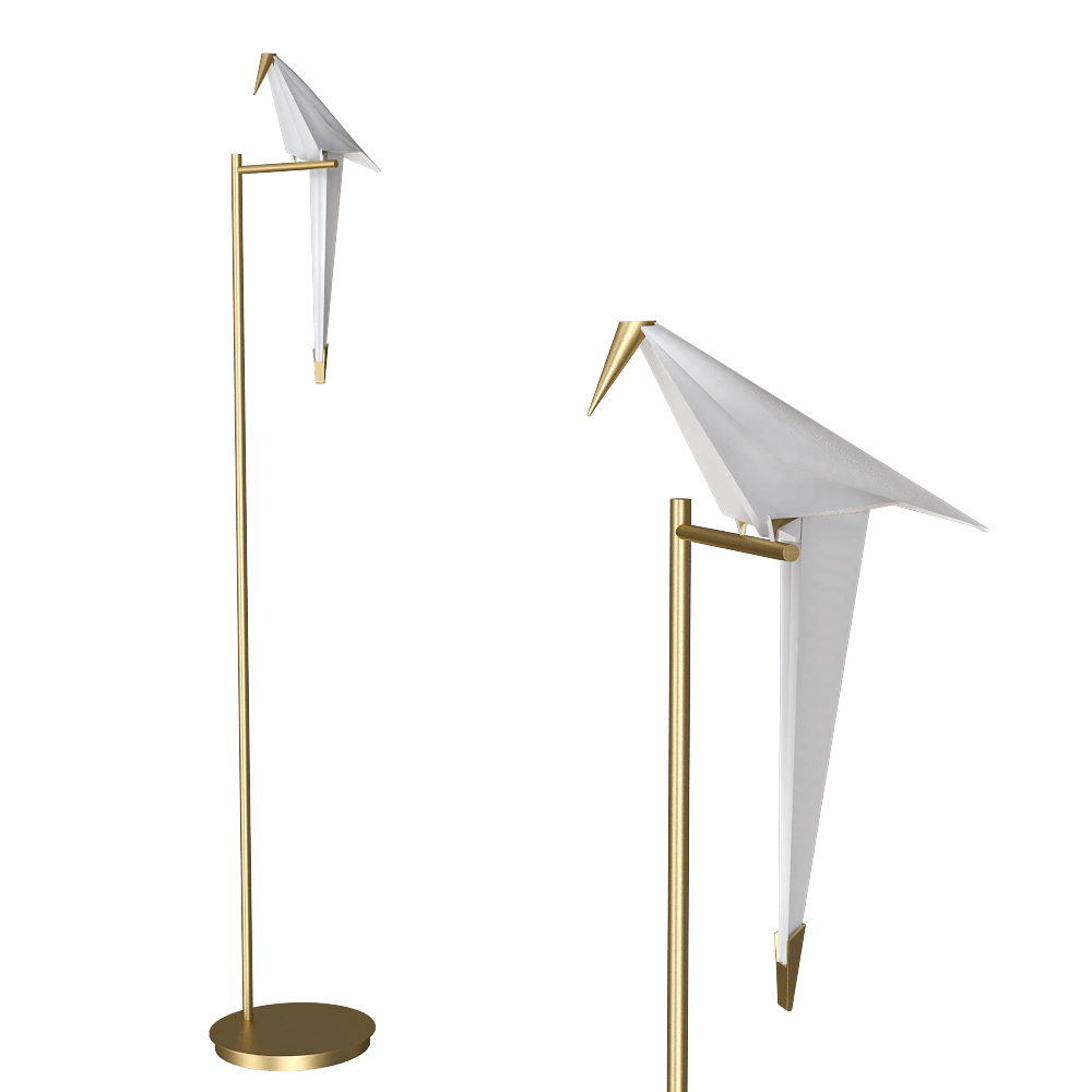 Moooi  - Floor lamp Perch 3D Model