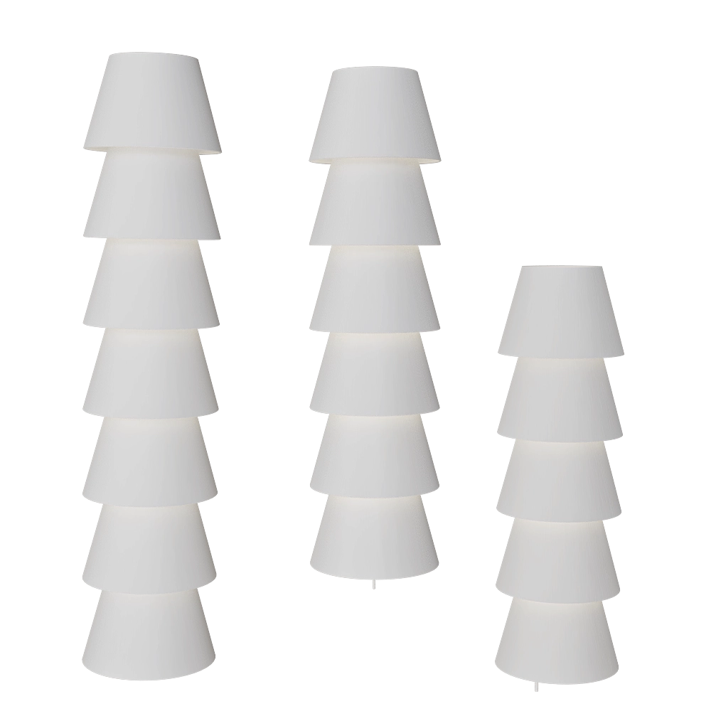 Moooi  - Floor lamp Set Up Shades 3D Model