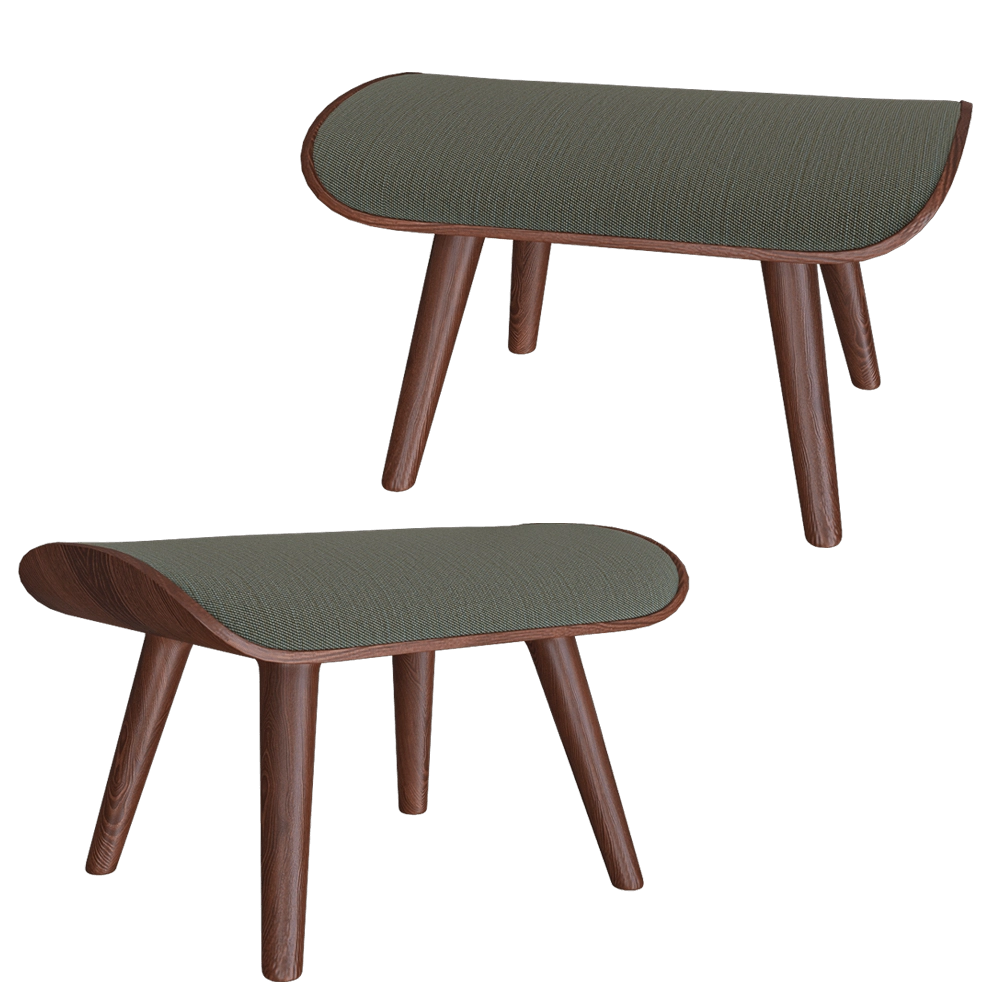 Moooi  - Footstool Nut 3D Model