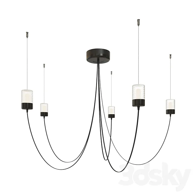 Moooi Gravity Chandelier 3D Model