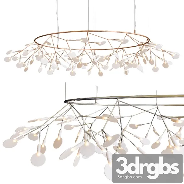 Moooi heracleum the big o led chandelier 3D Model Free