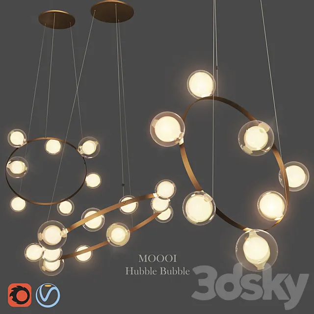 Moooi Hubble Bubble-N2 3D Model