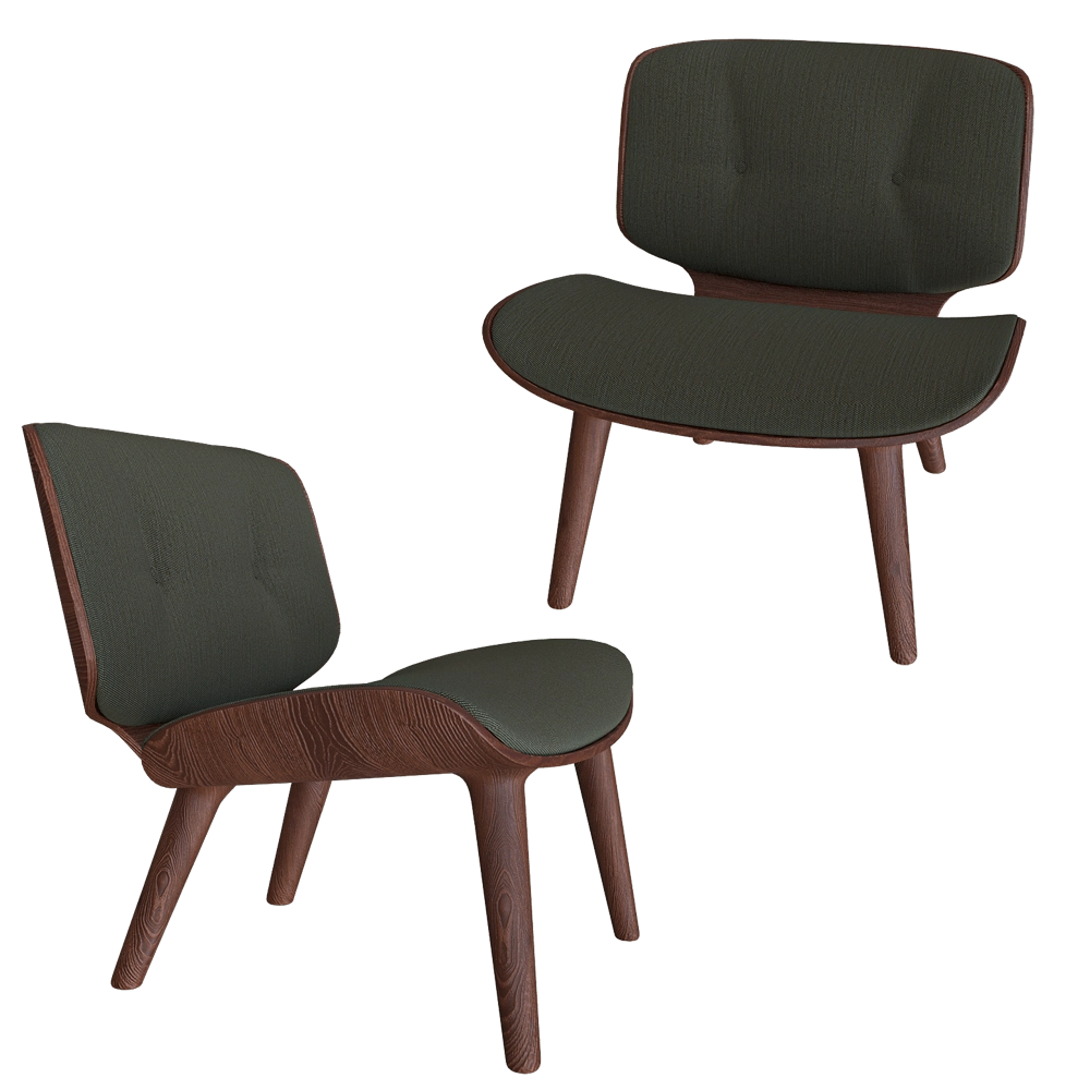 Moooi  - Lounge Chair Nut 3D Model
