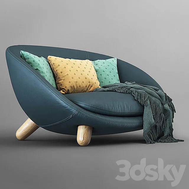 Moooi Love Sofa 3D Model