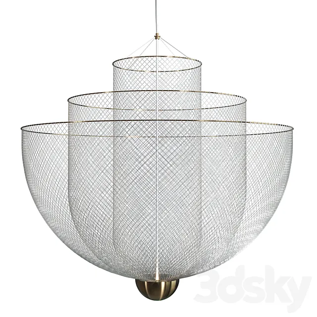 Moooi Meshmatics Chandelier 3DModel