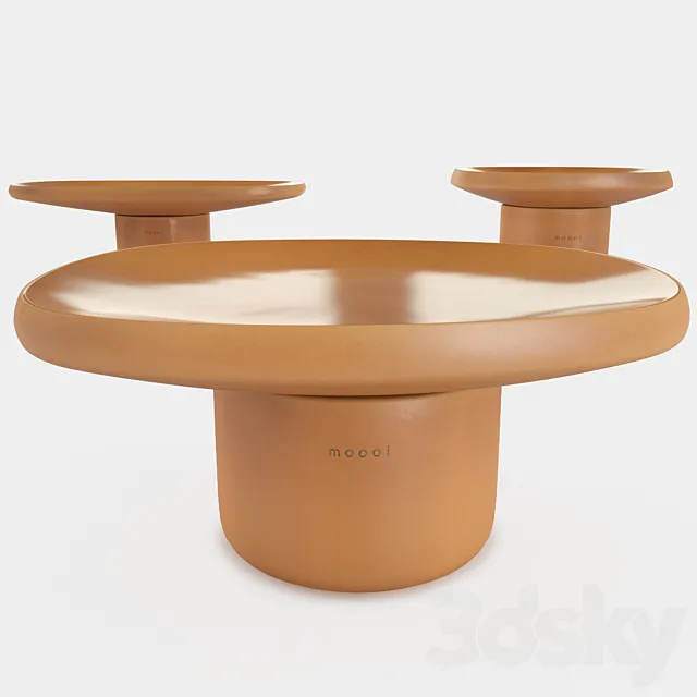 Moooi Obon Tables 3D Model