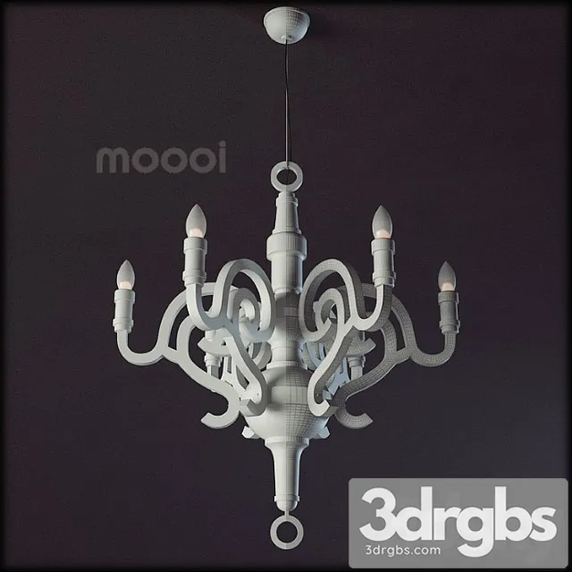 Moooi Paper Chandelier L 3D Model Free