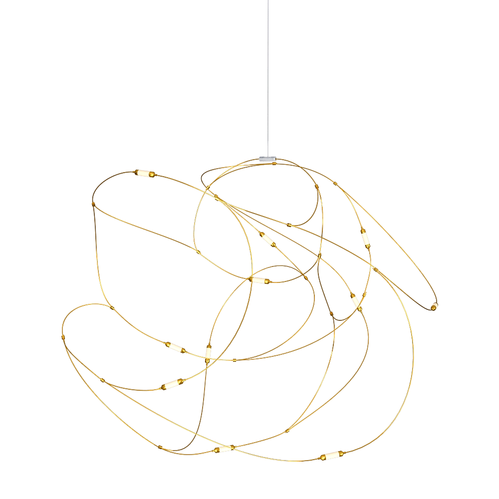 Moooi  - Penadnat lamp Flock 11 3D Model