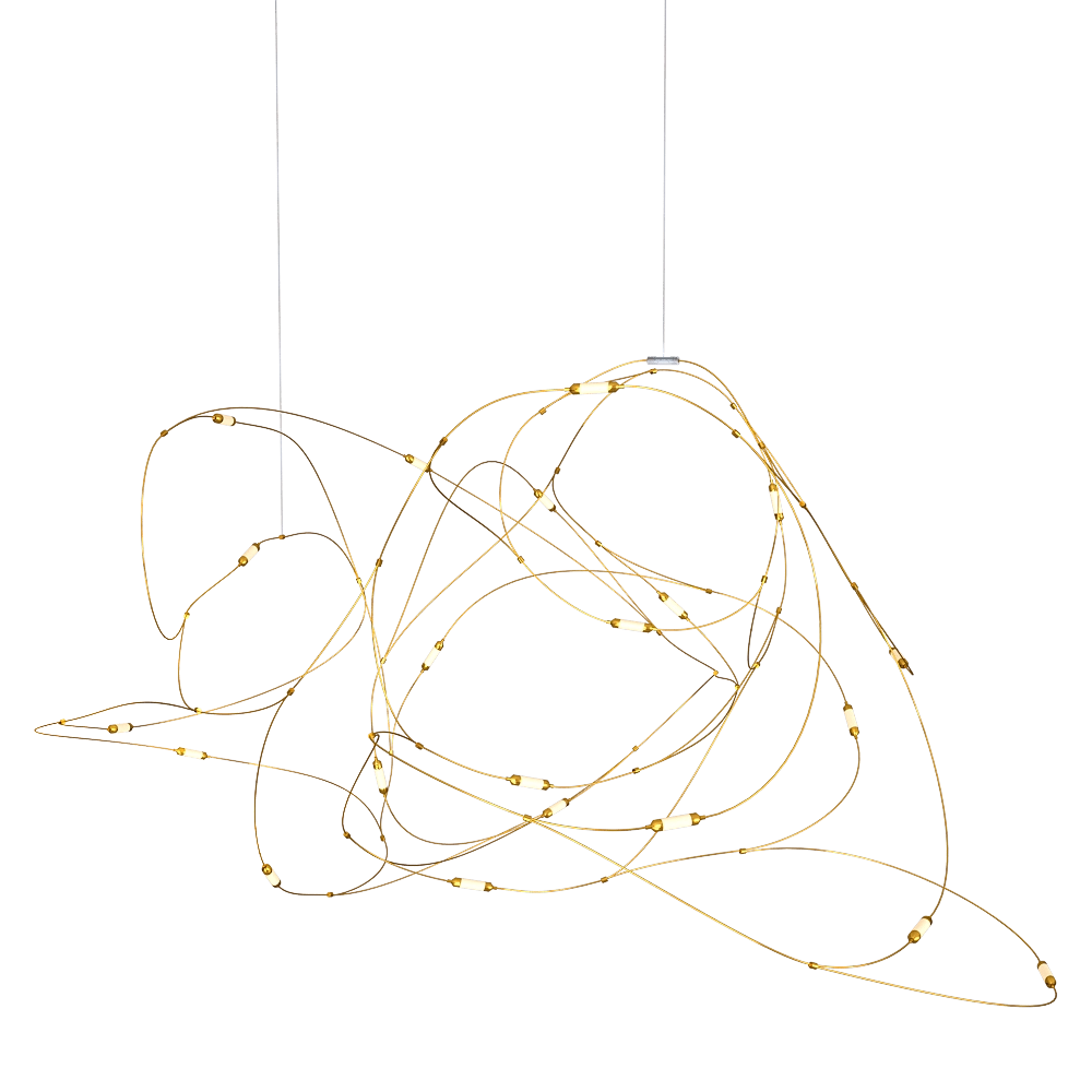 Moooi  - Penadnat lamp Flock 21 3D Model