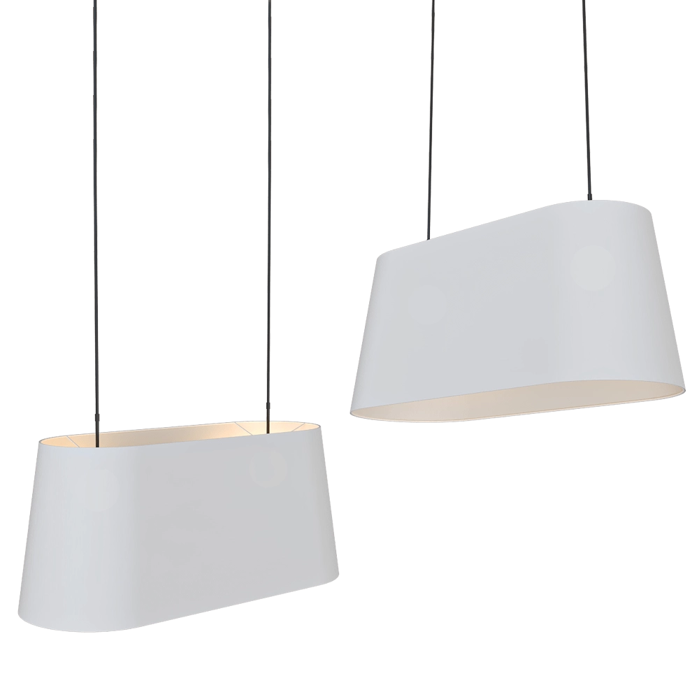 Moooi  - Pendant lamp Oval Light 3D Model