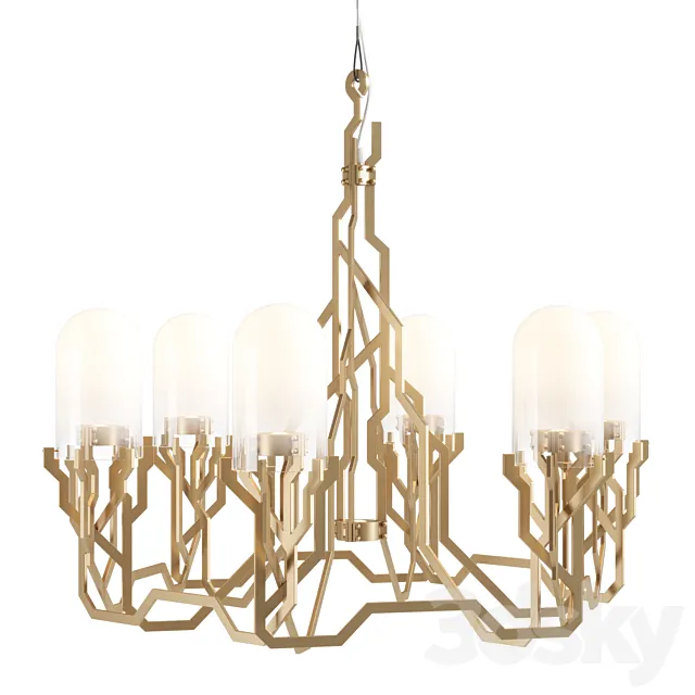 Moooi plant chandelier 3D Model