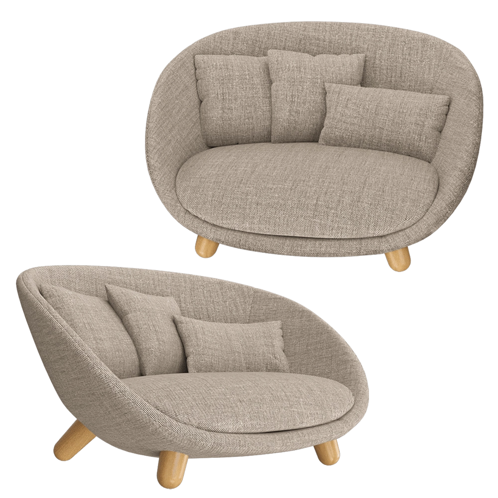 Moooi  - Sofa Love 3D Model