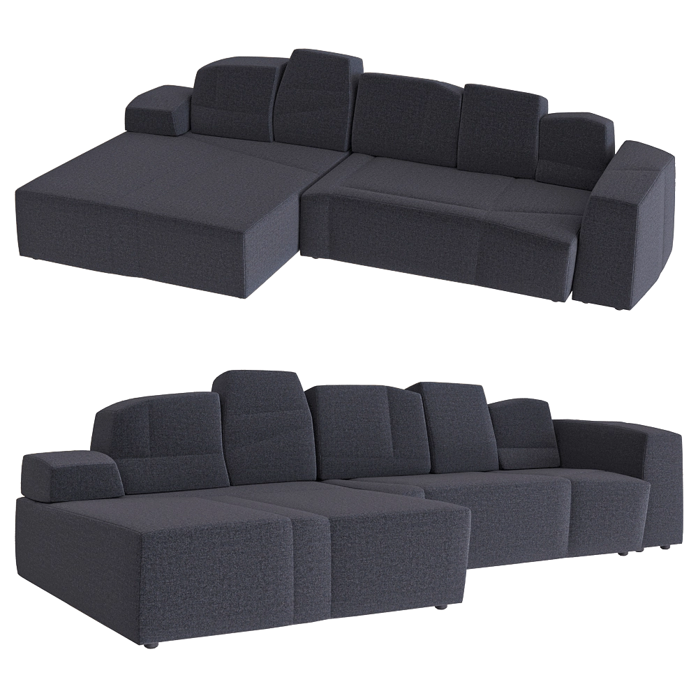 Moooi  - Sofa SLT 3D Model