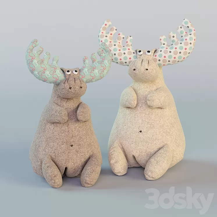 moose 3D Model