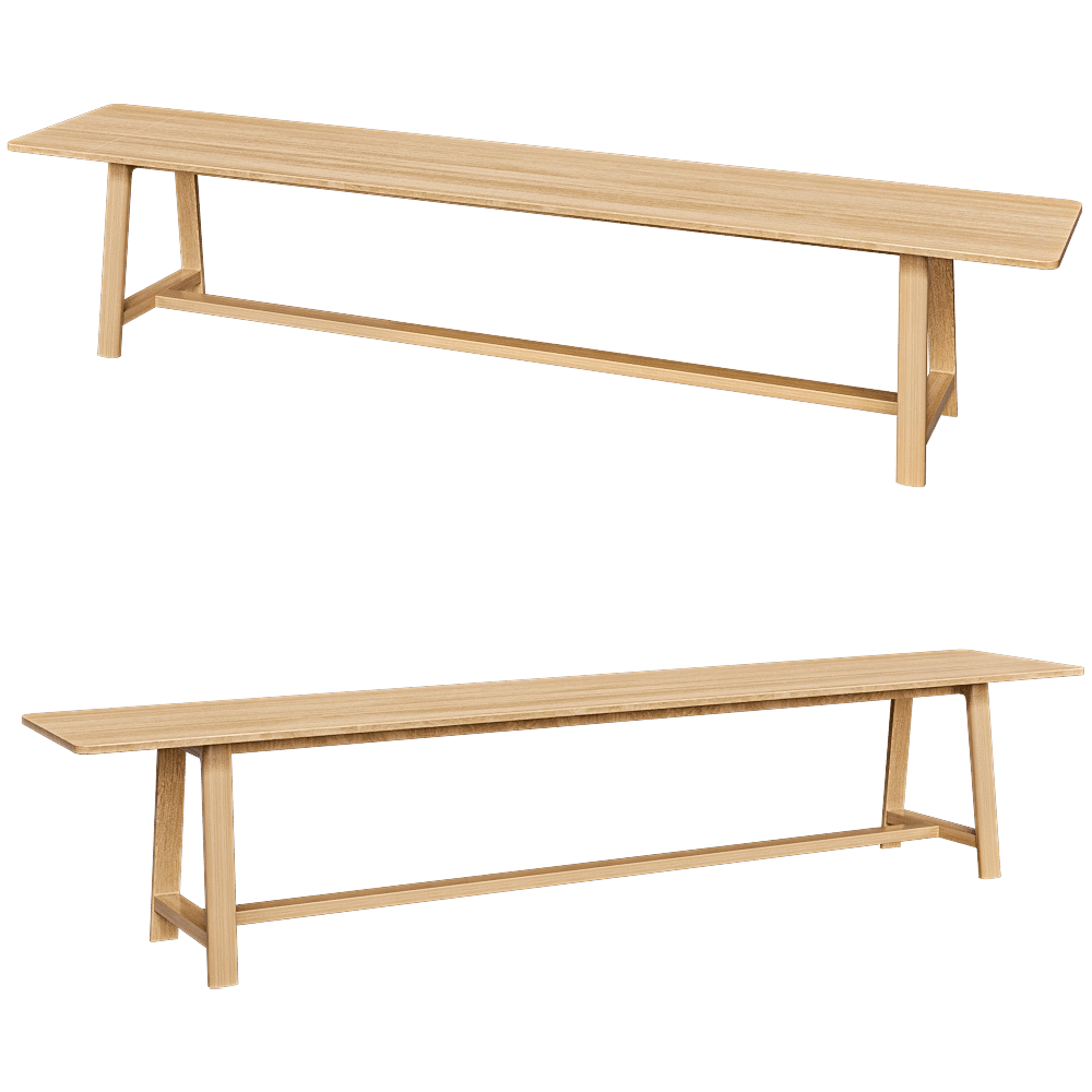 MOR Design - Bench Frame 3D Model