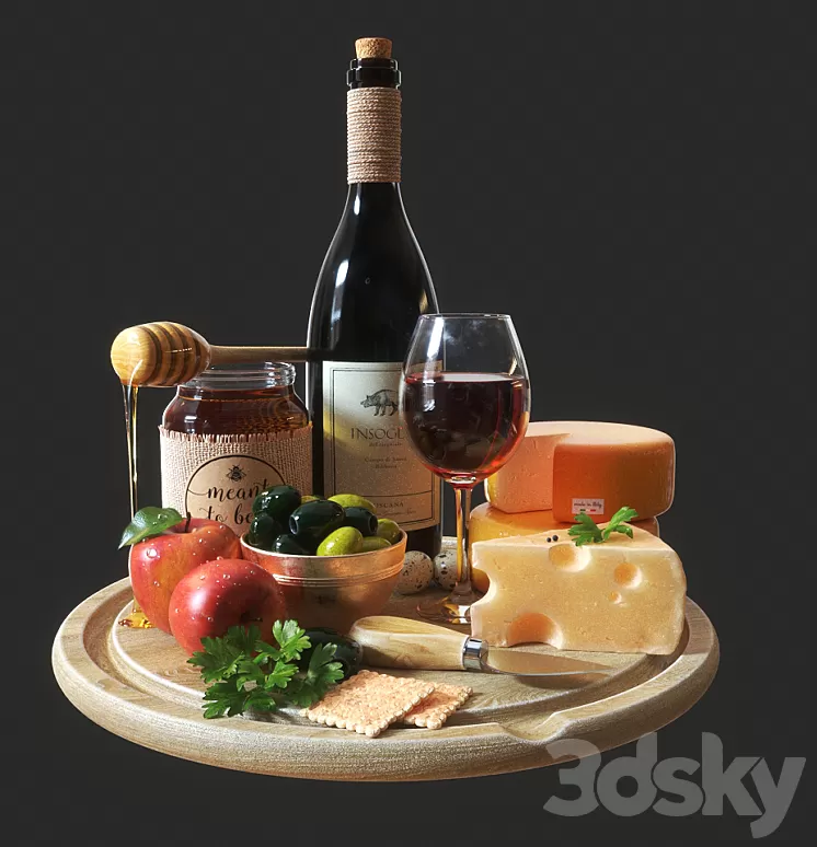 More Wine 3D Model