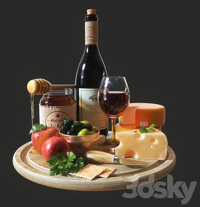 More Wine 3DModel
